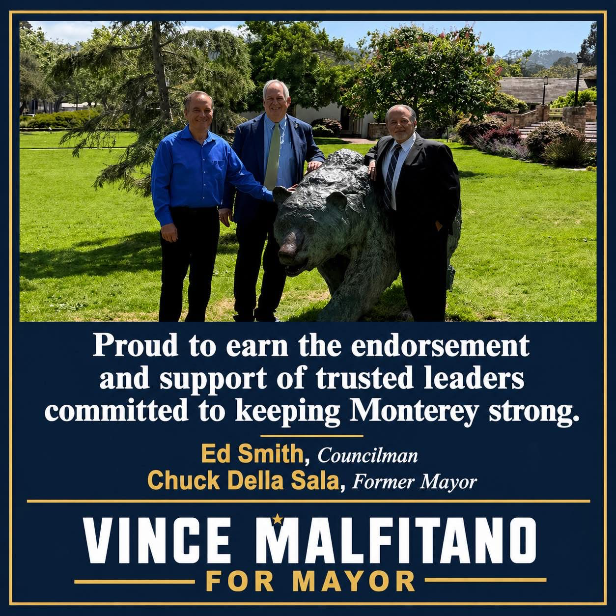 Ed Smith & Chuck Della Sala for Vince